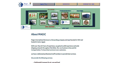 Desktop Screenshot of magic-eg.net